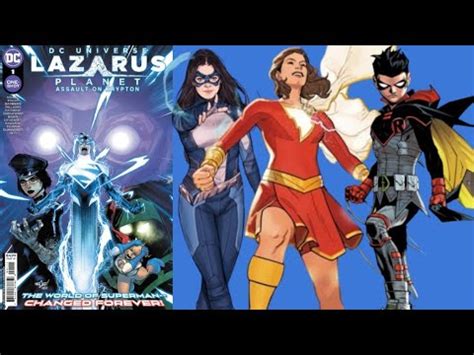 Lazarus Planet Assault On Krypton One Shot Review Jon Kent S New