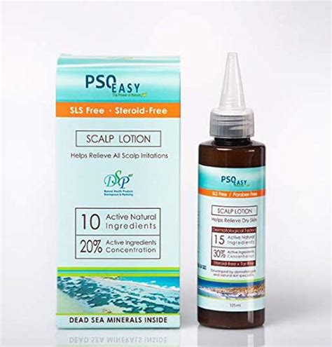 Amazon.com : Psoriasis PsoEasy Scalp Lotion 125 ml e 4.4 fl. Oz Psoriasis and Eczema Natural ...