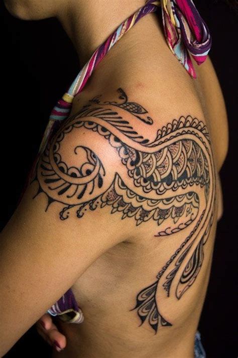 27 Beautiful Tribal Shoulder Tattoos