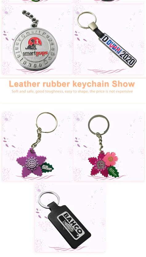 Longzhiyu Years Manufacturer Custom Leather Strap Keychain With