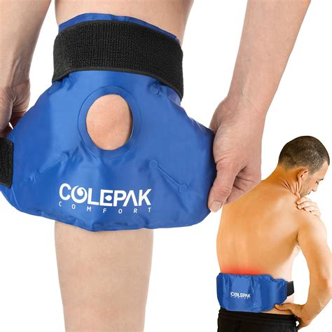 Amazon ColePak Comfort Knee Ice Pack Wrap Around Entire Knee