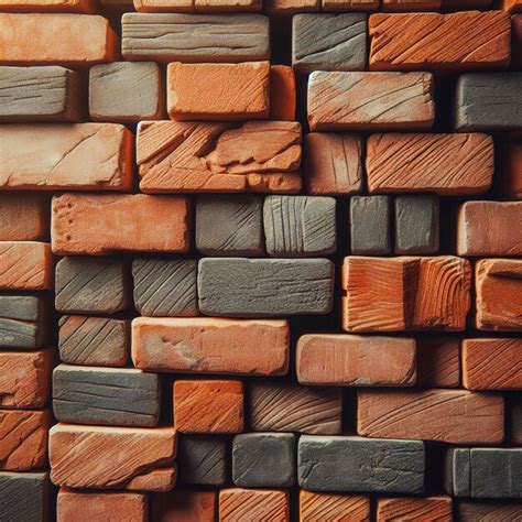 Premium Photo Brickwork Closeup Background Red Brick Wall