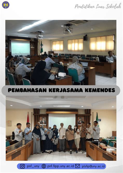 Pembahasan Kerjasama Departemen Pendidikan Luar Sekolah Dengan