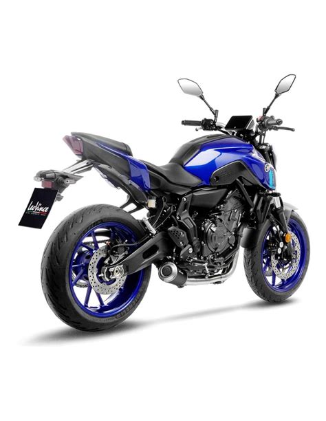 Sistema Di Scarico Terminale Leovince Bu Lv Nero Per Yamaha Mt