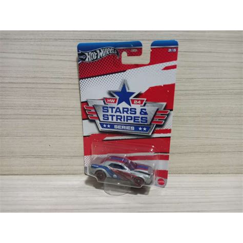Hot Wheels Stars Stripes Dodge Challenger Srt Demon Original Shopee Brasil