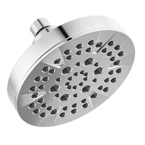 Delta Spray Patterns Gpm In Wall Mount Fixed Shower Head In