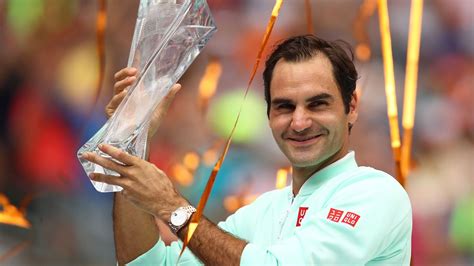 Tennis Roger Federer Feiert In Miami Seinen 101 Turniersieg DER SPIEGEL