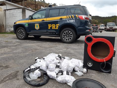 Operação Égide PRF prende motorista de aplicativo cocaína e