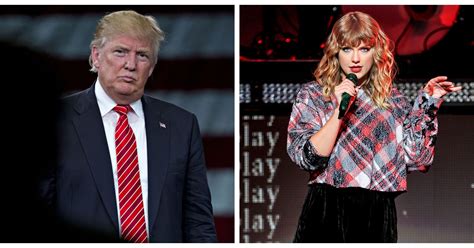 President Donald Trump Said He Likes Taylor Swifts Music 25 Less