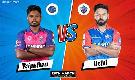 Rr Vs Dc Th Match Dream Team Indian Premier League