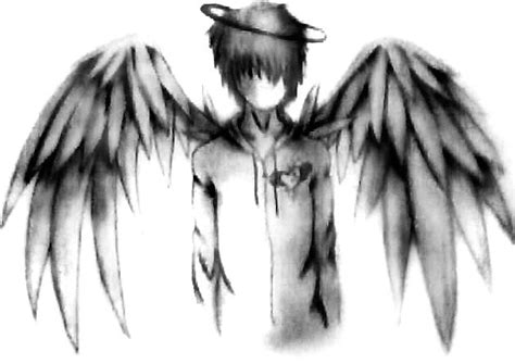 Emo Angel Digital By Rhxalin On Deviantart