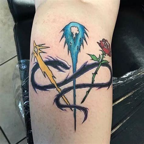 Yu Yu Hakusho Tattoo On Left Arm