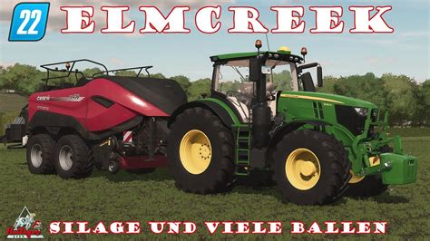 LS22 Elmcreek Silage Und Viele Ballen HD YouTube