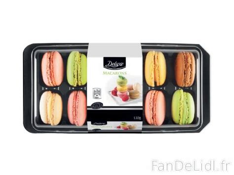 12 Macarons Frais Produits Alimentaires Fan De Lidl FR