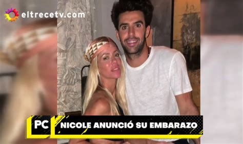 Nicole Neumann anunció su embarazo en plena boda con Manu Urcera La