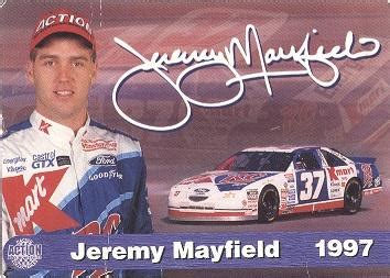 1997 Action #37 Jeremy Mayfield | Trading Card Database