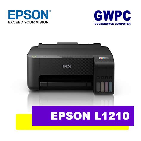 Epson EcoTank L1210 Ink Tank Printer Shopee Philippines