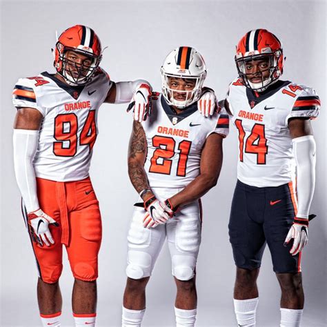 Syracuse Orange Unveil New Football Uniforms Sportslogos Net News