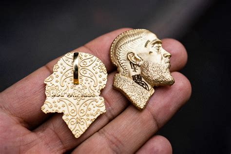 Rapper Nipsey Hussle Immortalised In D Printed Gold Pendant All Dp