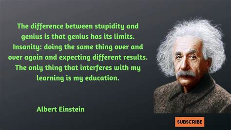 Albert Einstein Quotes About Education