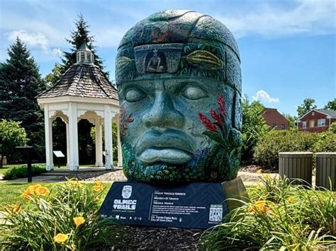 Huge Hand Painted Mexican Inspired Sculptures Come To Glen Ellyn