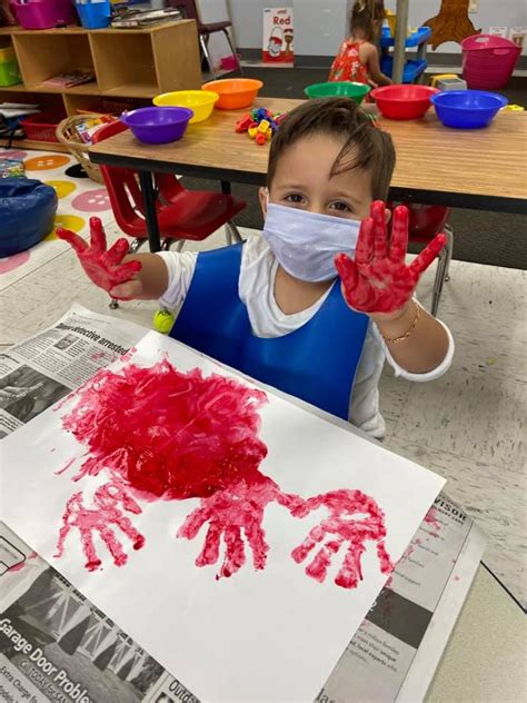 Handprint Painting Activity For Toddlers