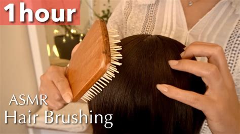 [asmr] 1 Hour Hair Brushing For Sleep No Talking Youtube