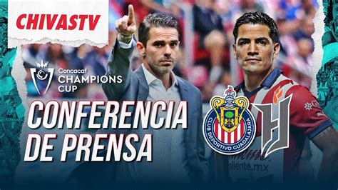 Fernando Gago y Jesús Sánchez en Conferencia de Prensa previo al Chivas