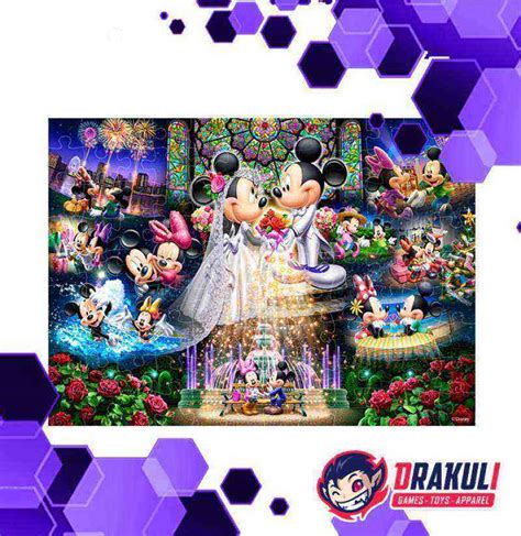 Jual Jigsaw Puzzle Tenyo Disney Mickey Mouse Wedding D 108 742 108