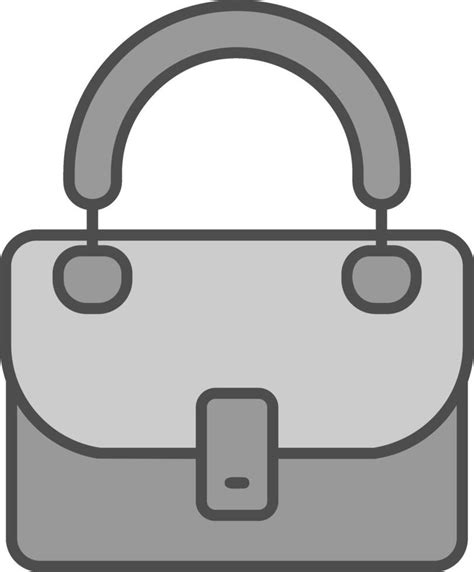 Purse Line Filled Greyscale Icon 41696771 Vector Art At Vecteezy