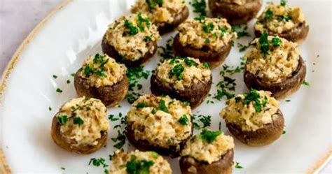 Boursin Stuffed Mushrooms Punchfork