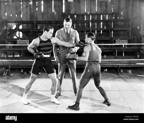 Rudolph Valentino at a boxing lesson Stock Photo, Royalty Free Image ...