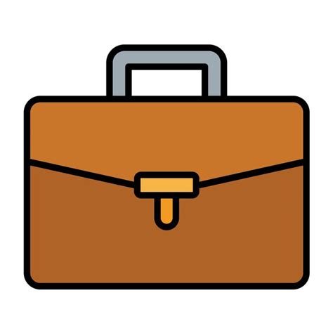 Premium Vector Briefcase Vector Illustration Style