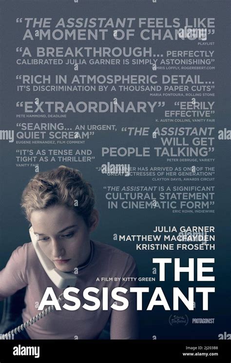 The Assistant Poster Julia Garner 2019 © Bleecker Street Media Courtesy Everett Collection