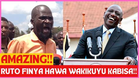 Nuru Okanga On Fire Ruto Wewe Ndio Dawa Ya Hawa Wakikuyu Wafinye