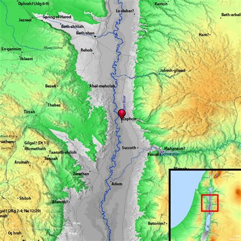 Bible Map Zaphon Bible Mapping Bible Images Bible