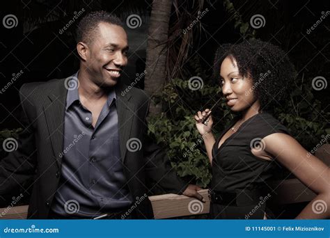 Couple Flirting Stock Image Image Of Date African Sensual 11145001