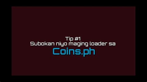 Tip Paano Kumita Ng Malaki Sa Loader Youtube