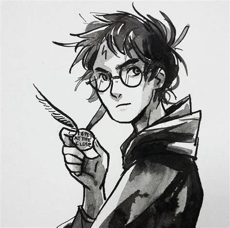 Harry Potter Art By Barbibernat Illustration On Instagram Harrypottermemes Harry Potter Art