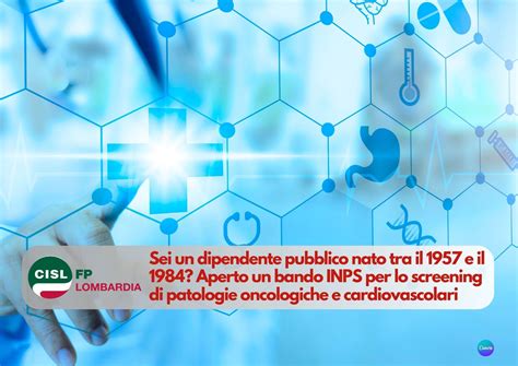 CISL FP Lombardia Per I Dipendenti Pubblici Nati Tra Il 1957 E Il 1984