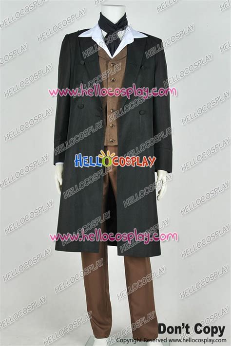 Doctor 8th Eighth Dr Paul McGann Cosplay Costume Full Set - Doctor Costumes