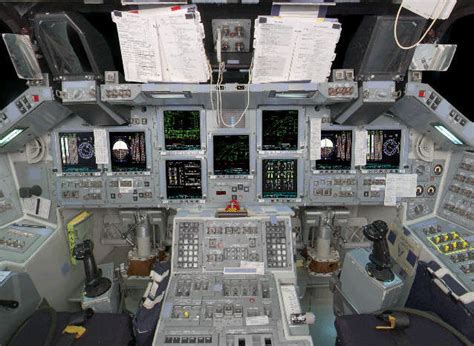 Space Shuttle Cockpit Diagram