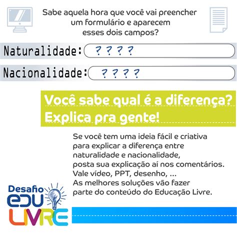 O Que Naturalidade E Nacionalidade - O Que Naturalidade E Nacionalidade - BRAINCP