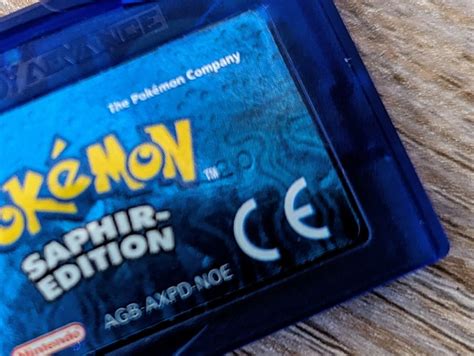 Game Boy Advance Pokémon Saphir Edition DE speichert Kaufen