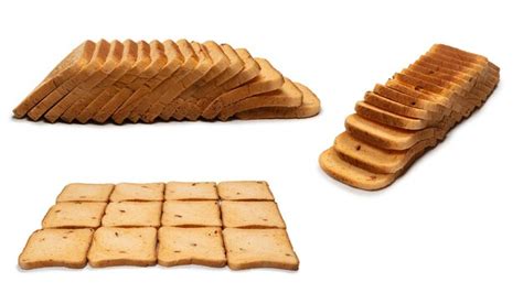 Premium Photo | Delicious bread slices isolated on a white background