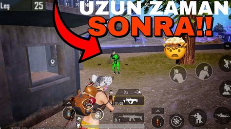 1 YILDAN SONRA İLK DEFA LİVİK OYNADIM SOLO VS SQUAD PUBG MOBİLE