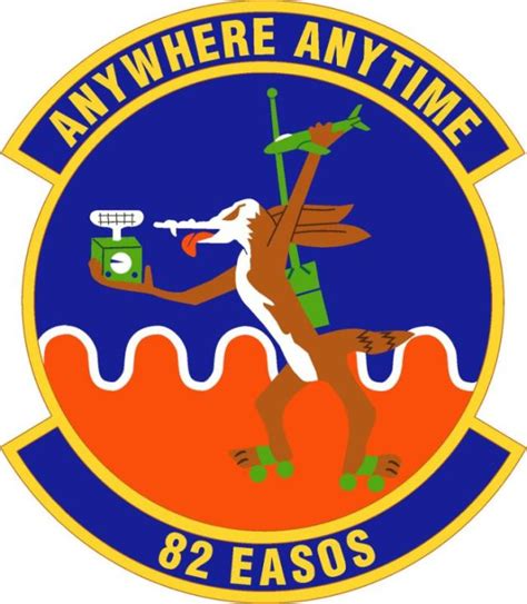 Coat Of Arms Crest Of 82nd Expeditionary Air Support Operations