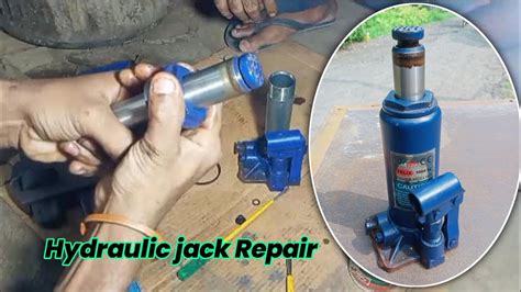 Hydraulic Jack Repairhow To Repair Hydraulic Jackhow I Repaired A Hydraulic Jack Youtube