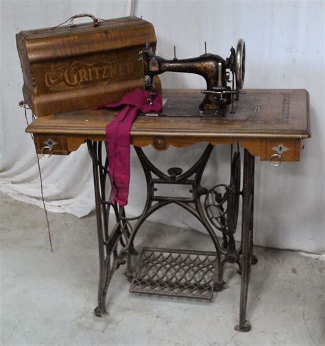 Didoulabrocante Fr MACHINE A COUDRE ANCIENNE GRITZNER ANNEES 1900