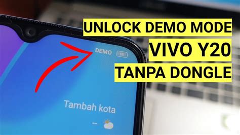 Unlock Demo Mode Vivo Y20 Tanpa Dongle Work 100 YouTube